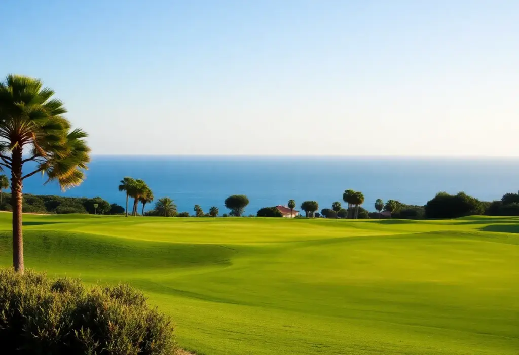 A breathtaking golf course in Andalucía with Mediterranean views