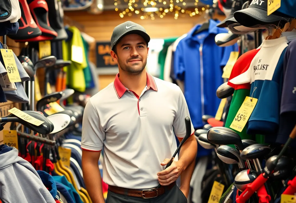 Golf gear and apparel on sale during Black Friday