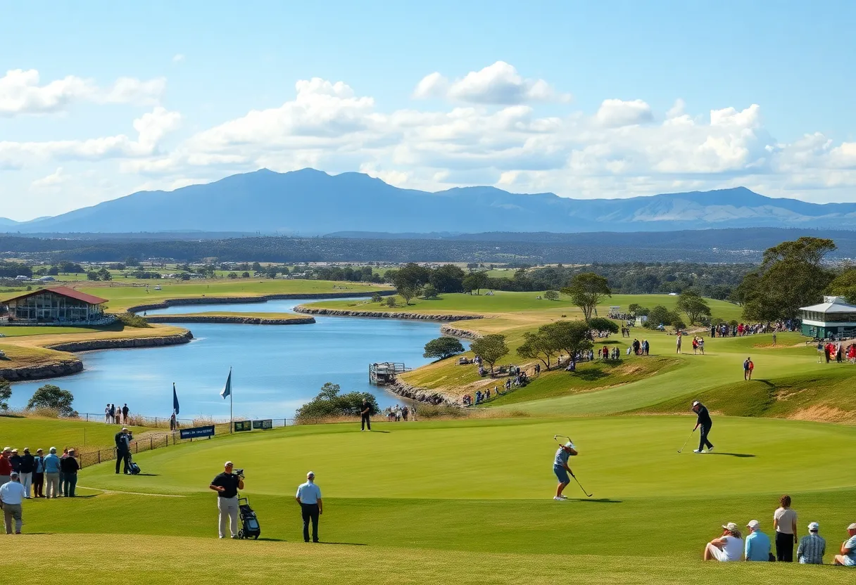 Overview of the BMW Australian PGA Championship golf event