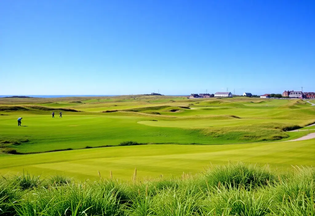 View of Carnoustie Golf Links