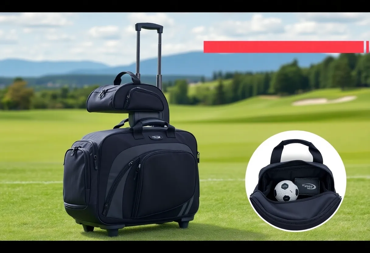New Club Glove golf travel bag with protective features