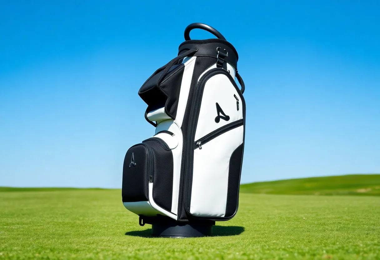 Datrek DG Lite III Golf Cart Bag on a golf course