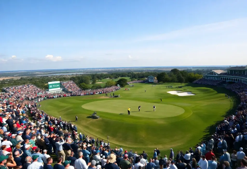 Golf course at the BMW Australian PGA Championship