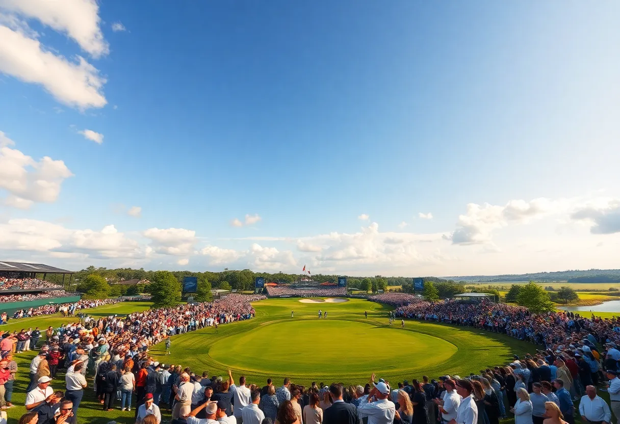 Golf course at the DP World Tour Championship