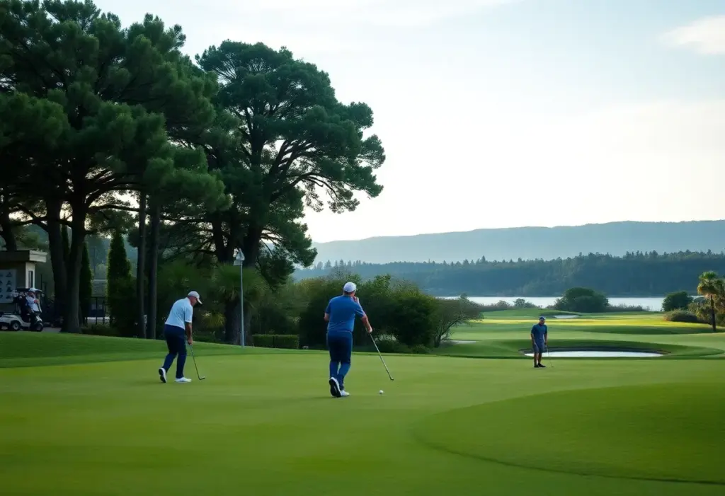 Golfers competing at the DP World Tour Q-School Final Stage
