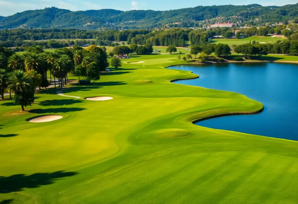 Golfers competing at the DP World Tour Qualifying School at INFINITUM