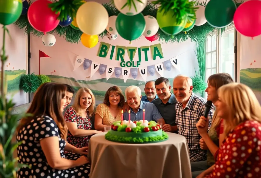 Gary Player's 90th birthday celebration surrounded by loved ones