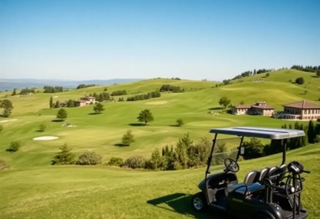 Elegant Italian golf course with stunning landscapes