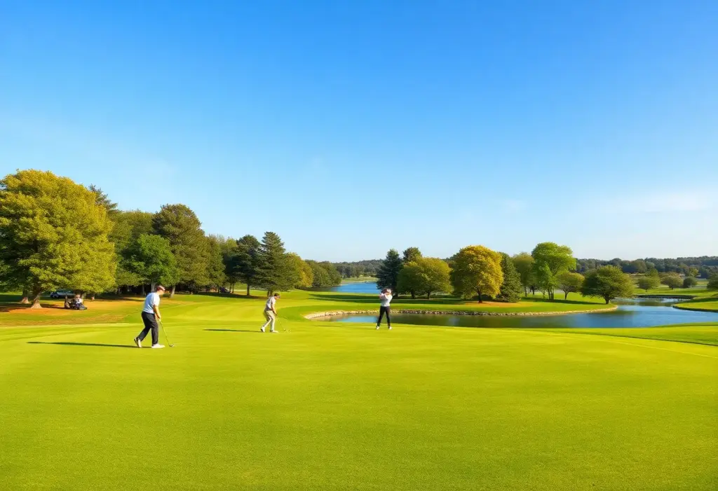 Golfers competing at MENA Golf Tour Q School