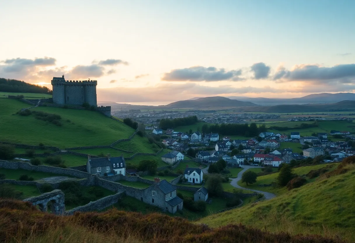 Scenic view of Northern Ireland highlighting its tourism attractions