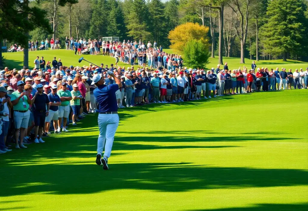 Golf tournament at the PIF Saudi International