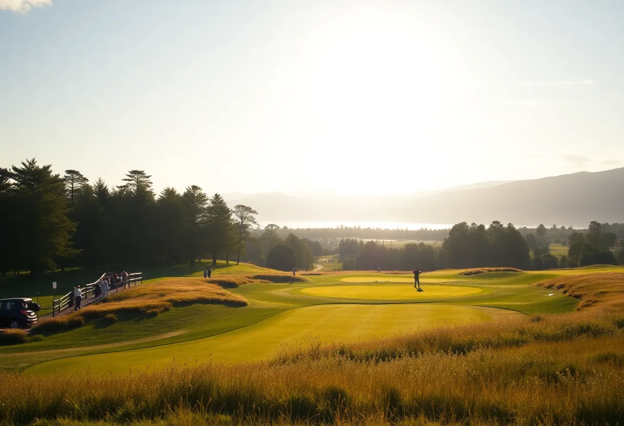 Golfers competing at PIF Saudi International