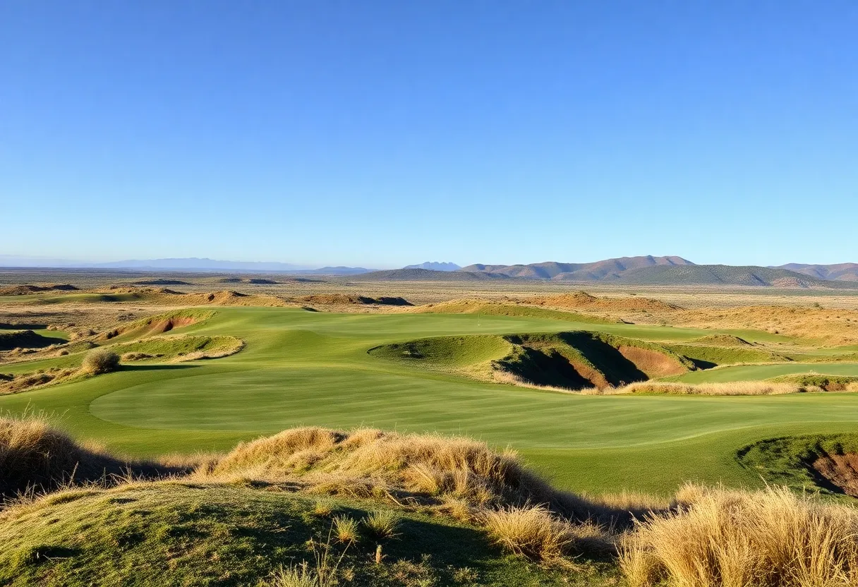 Rendering of Pinehurst No. 11 golf course
