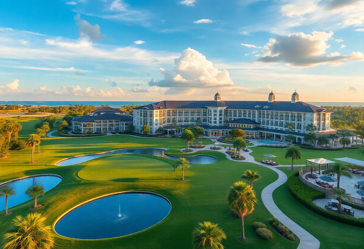 Saddlebrook Resort undergoing transformation with stunning landscapes and modern facilities