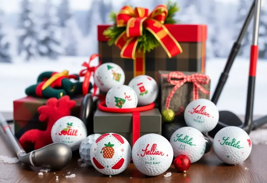 Titleist limited edition golf balls and holiday golf gifts