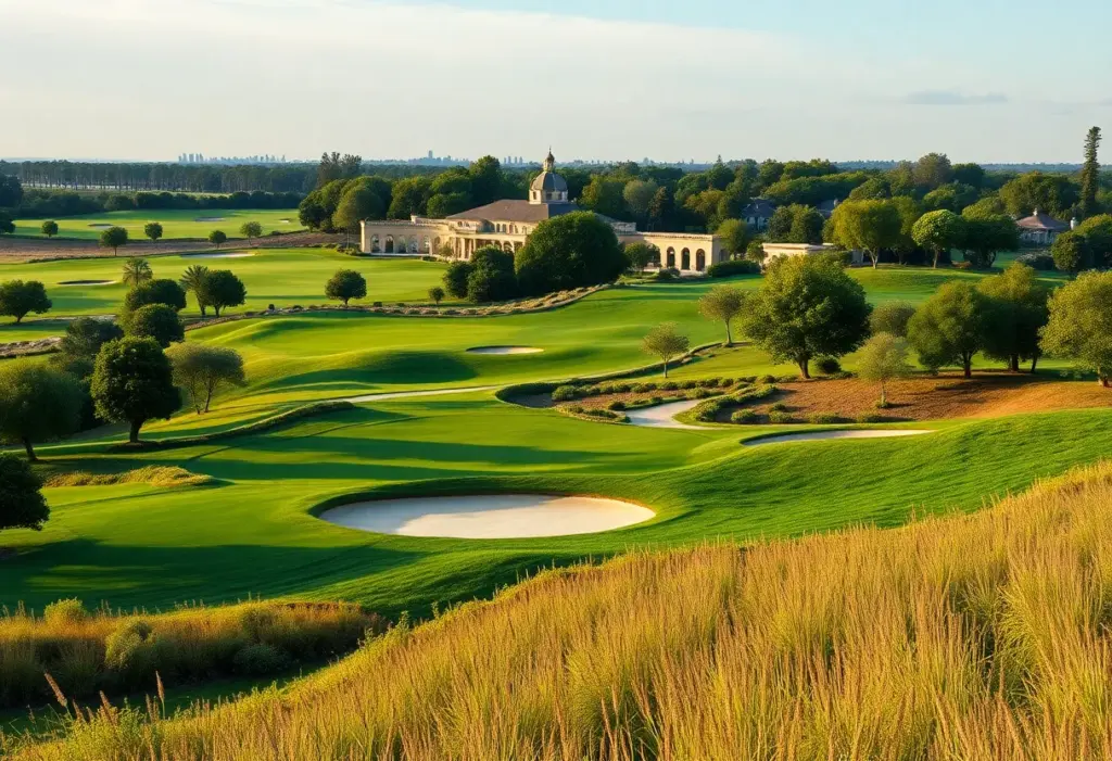 Stunning landscape view of a top-ranked golf course for 2025-26