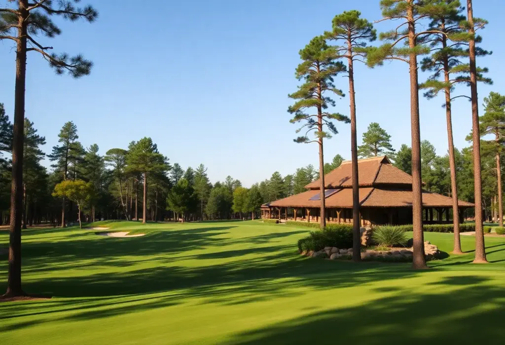 Scenic view of Utrecht De Pan Golf Course