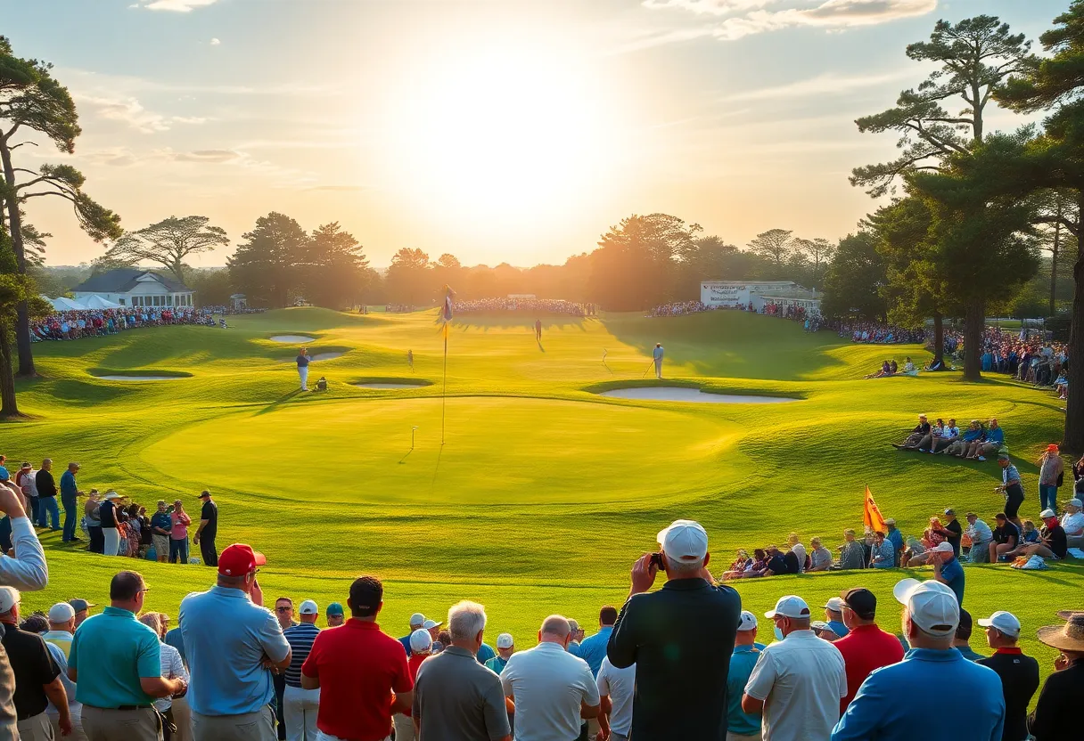 Rory McIlroy celebrating his victory at the 2025 PLAYERS Championship.