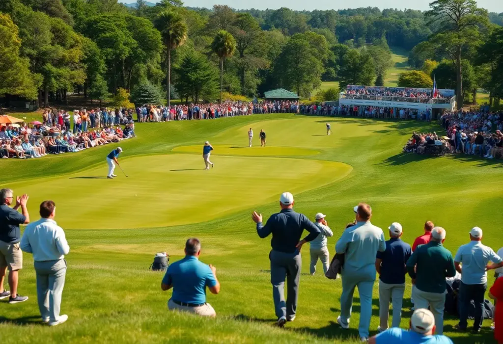 Golf tournament at Dirab Golf & Country Club