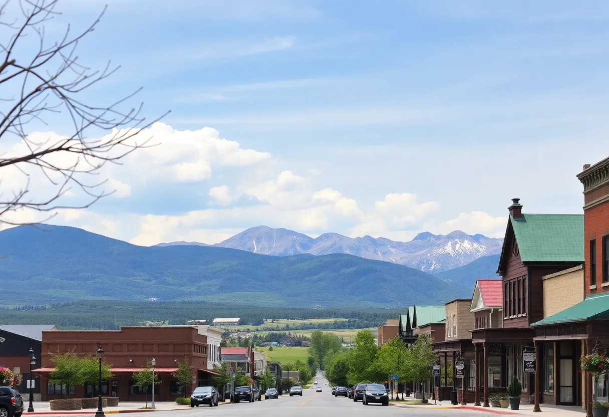 Scenic view of Butte Montana, ideal for retirement.