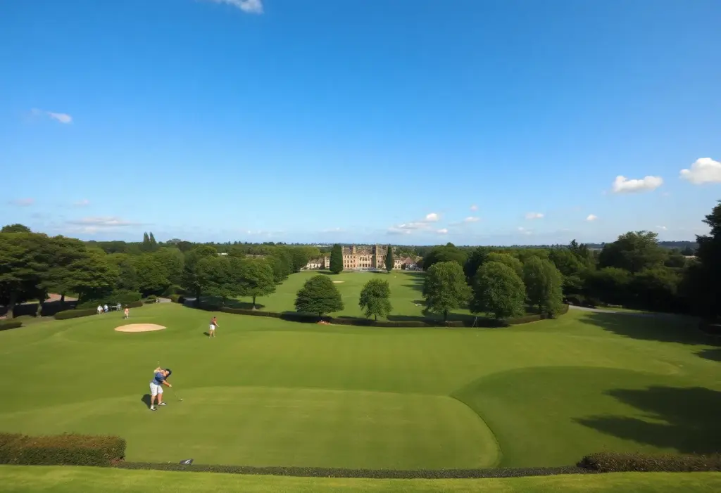Historic view of Club Intramuros Golf Course