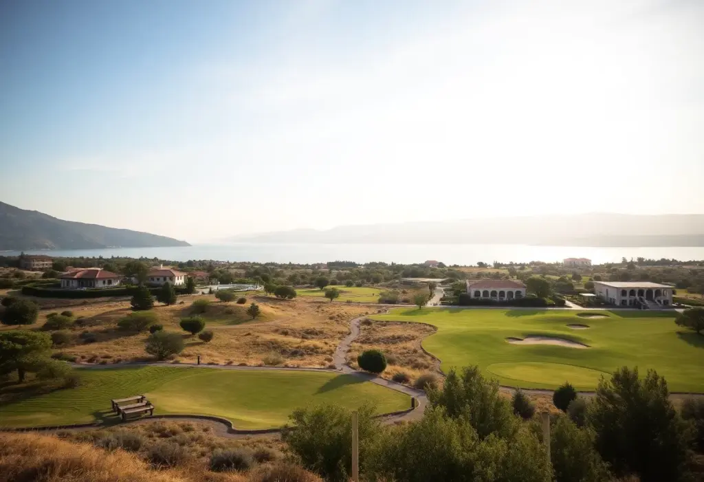 View of Costa Navarino Golf Resort in Greece showcasing beautiful landscapes