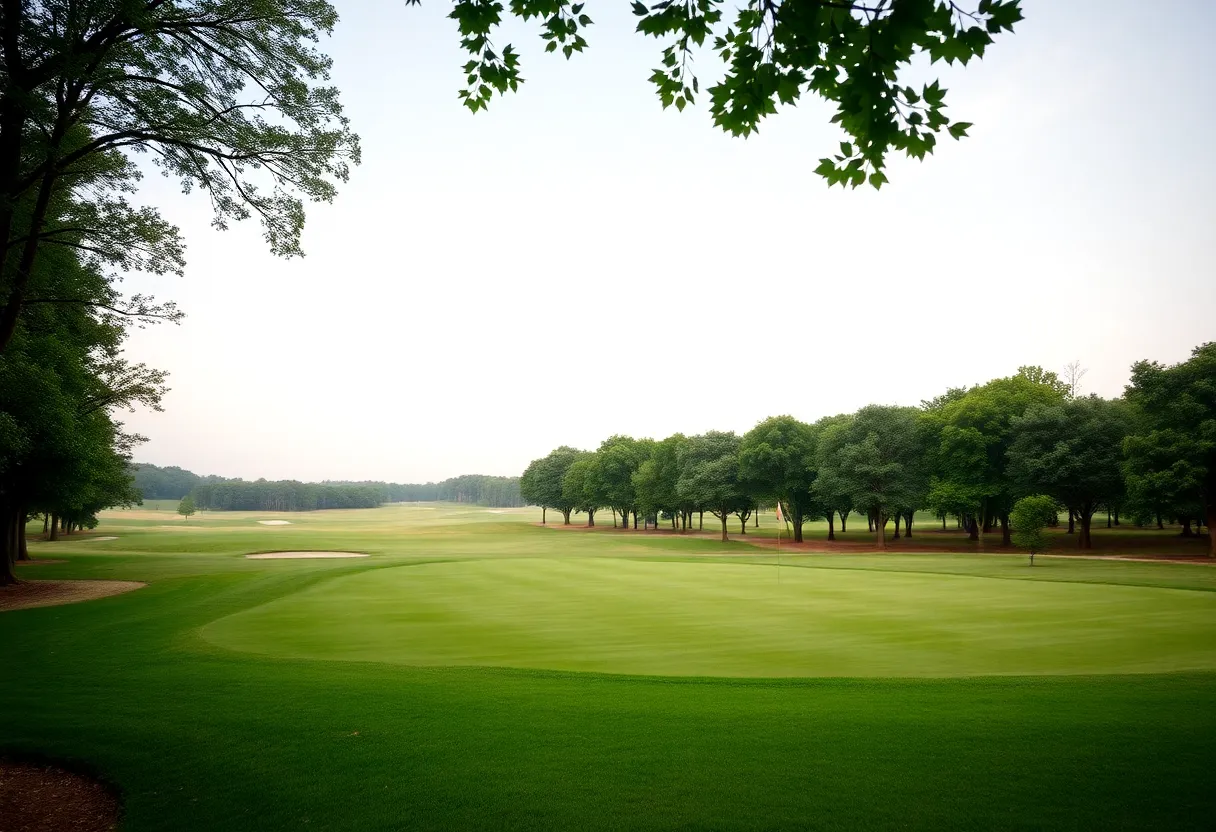 Lush greens of Craigtoun Course with new branding