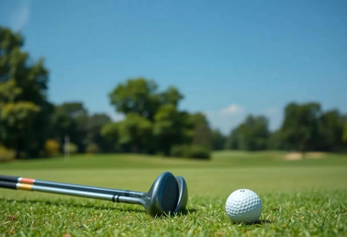 Golf course landscape illustrating Finland's golf success