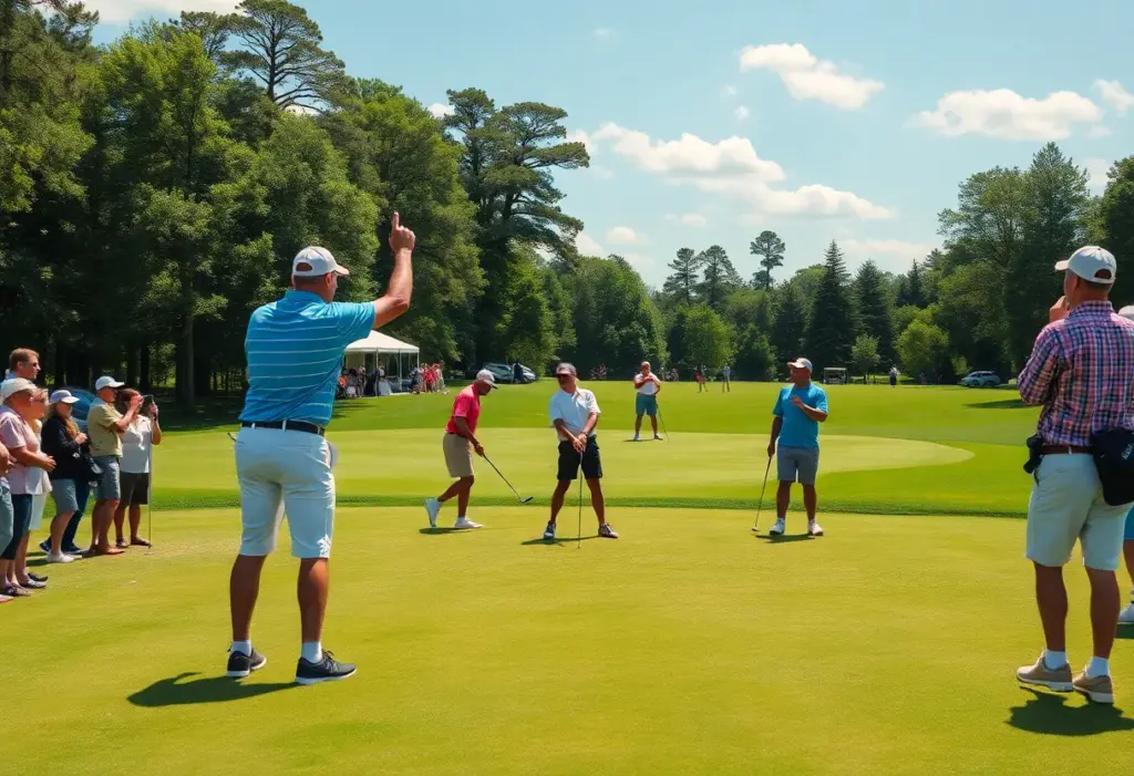 Teams competing at the Golf Channel Games
