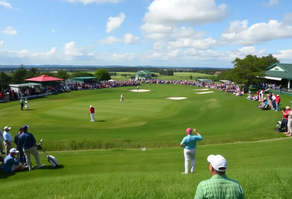 Players competing at the Hero World Challenge golf tournament