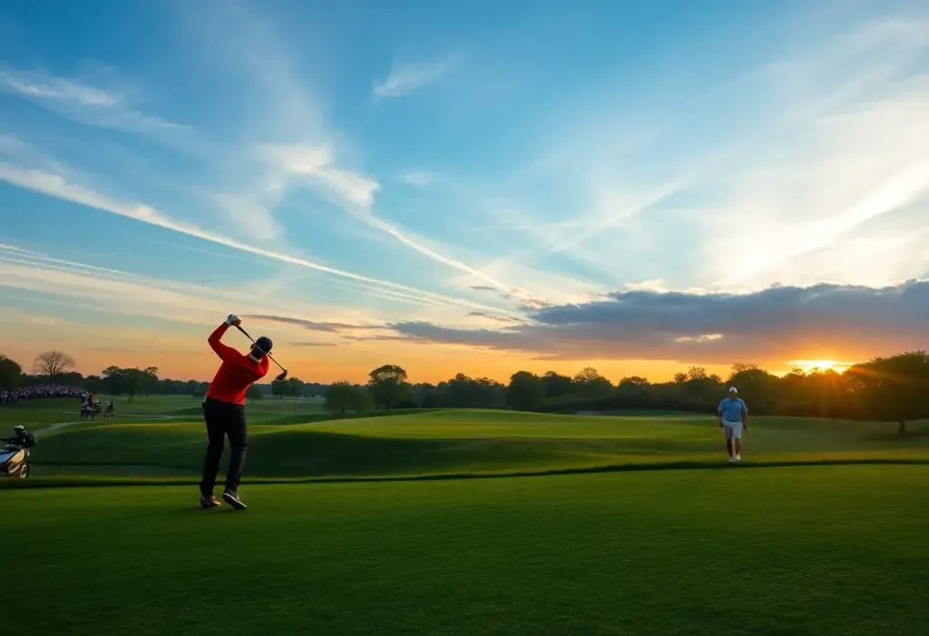 Golfers competing at the Hero World Challenge
