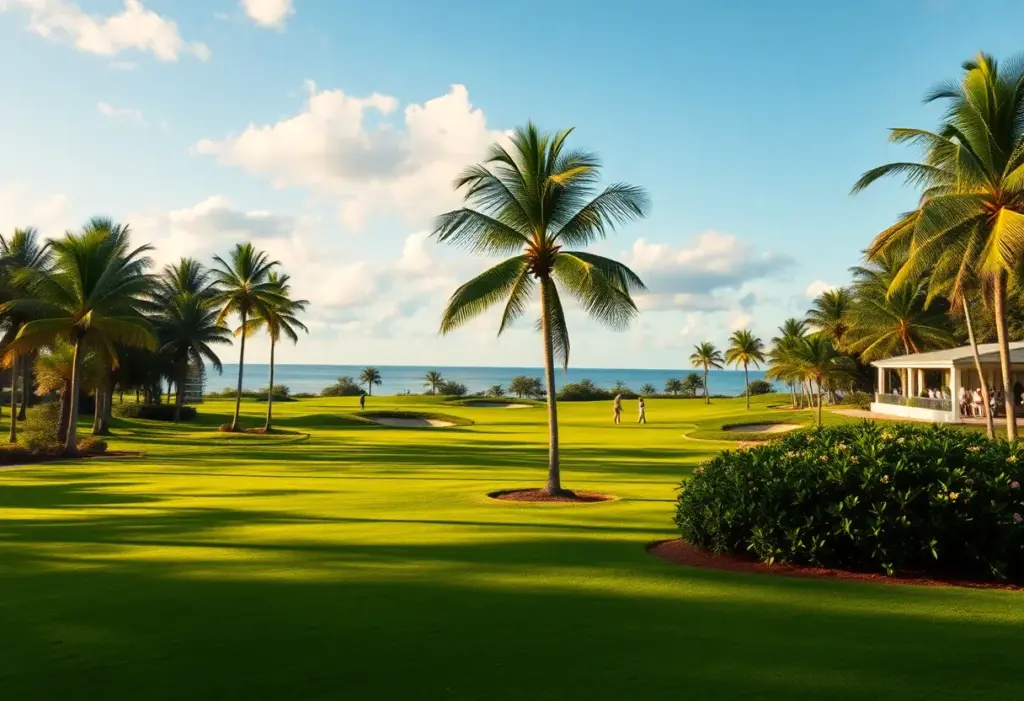 Scenic view of Albany Golf Club during Hero World Challenge 2025