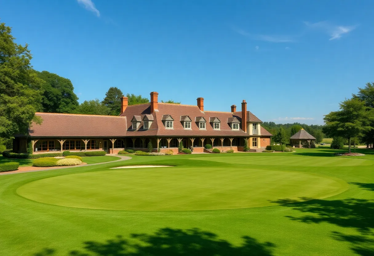 Restored Inverness Golf Club course with traditional features