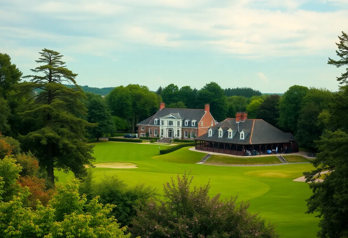 A view of the King David Mowbray Golf Club showing its natural beauty and inclusivity.
