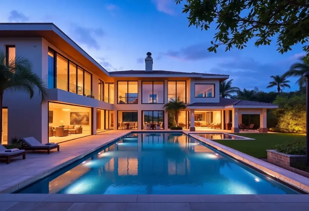 Stunning luxury home with pool at Bluejack National