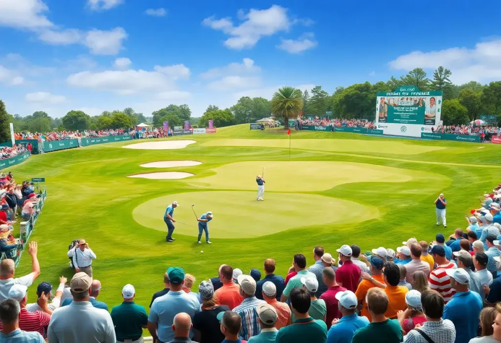 Players competing at the Nedbank Golf Challenge 2023