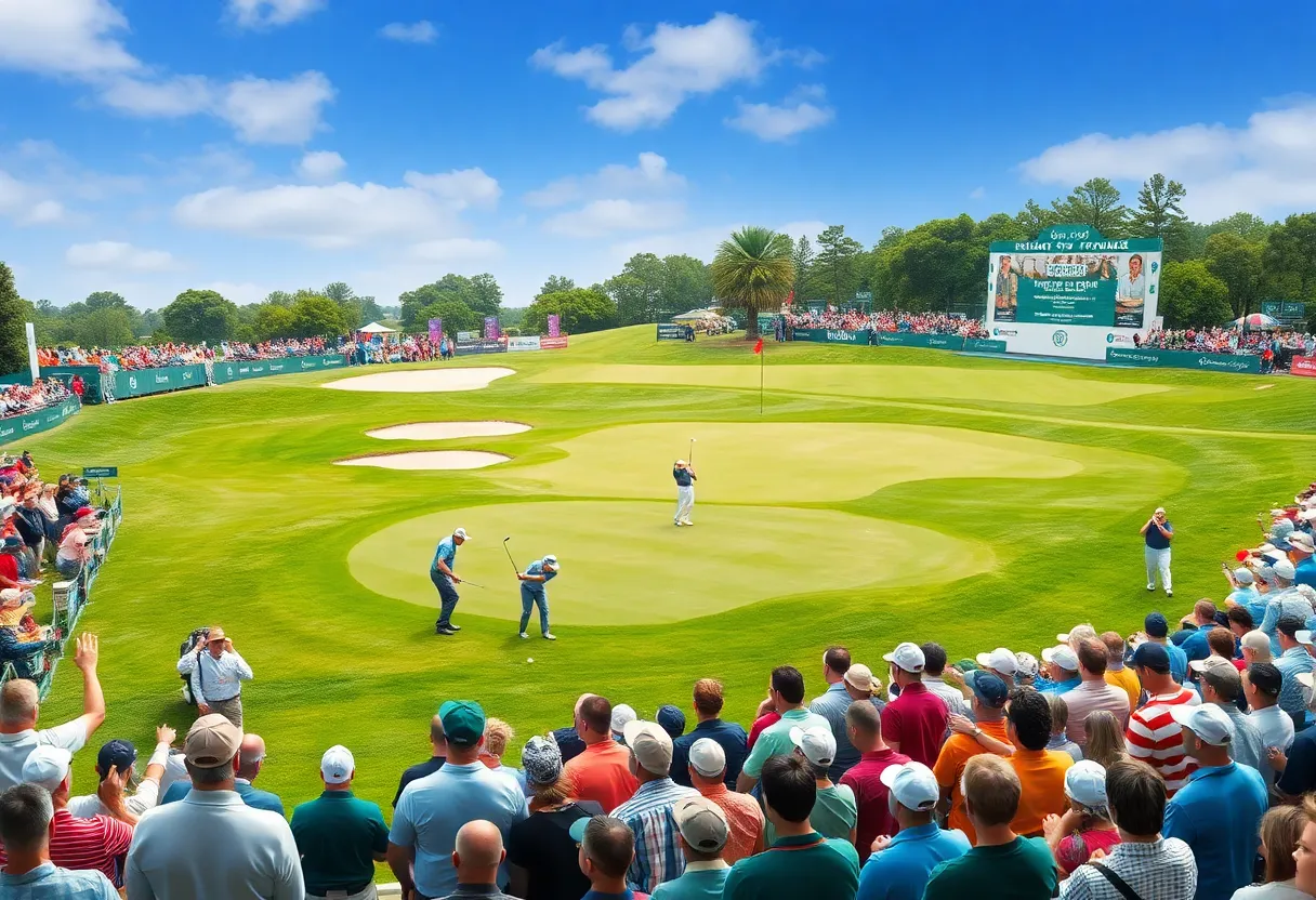 Players competing at the Nedbank Golf Challenge 2023