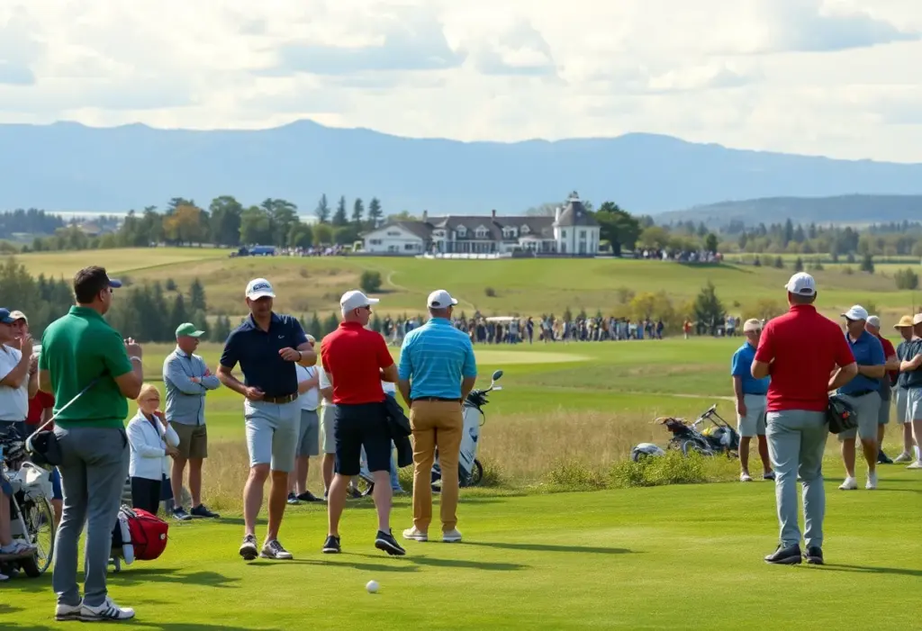 Golfers competing in the 2026 Nedbank Golf Challenge