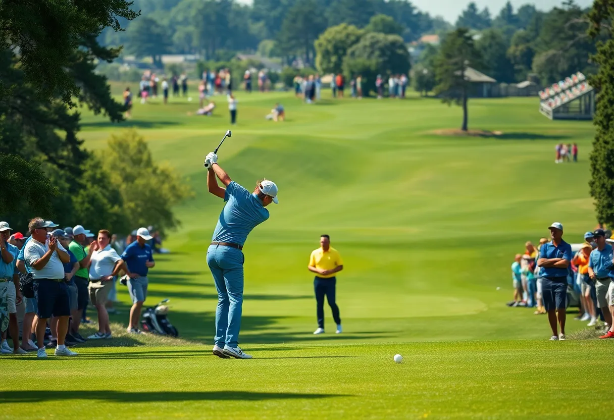 Golf tournament at the 2026 Nedbank Golf Challenge