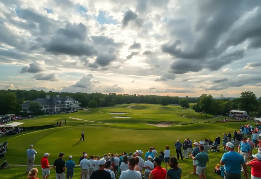 Scene from the Nedbank Golf Challenge at Gary Player Country Club