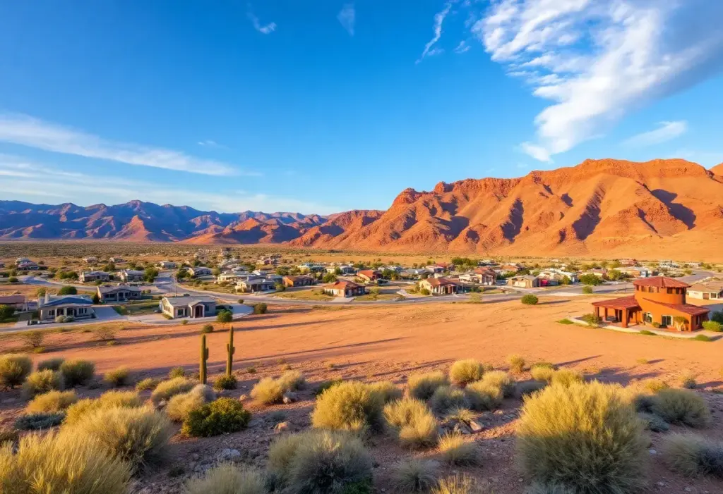 Picture of a Nevada landscape showcasing retirement living options with scenic views.