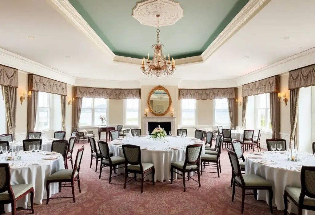 Rendering of the new ballroom at Trump International Golf Links in Ireland.