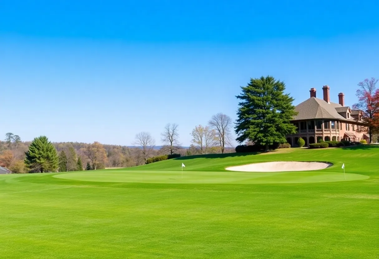 Oakmont Country Club featuring Church Pews bunkers