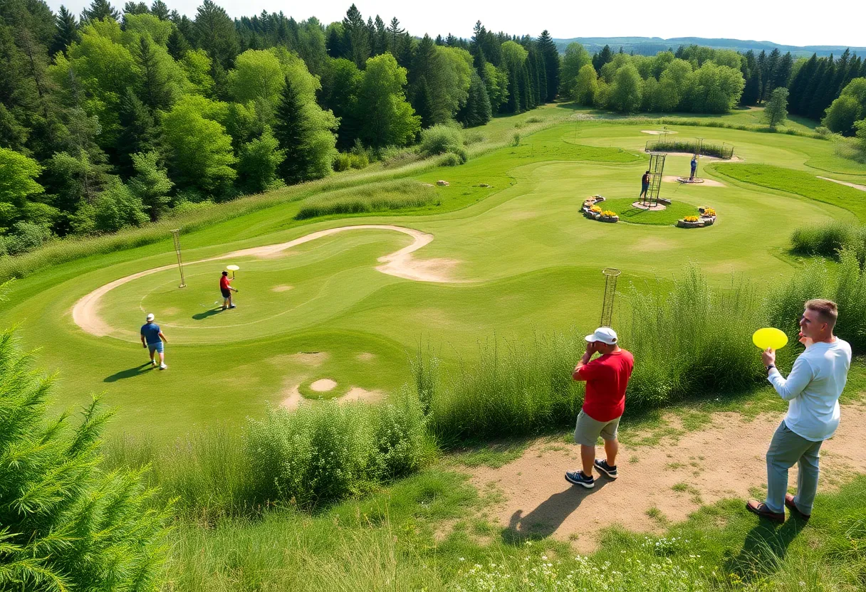 Pea Ridge Disc Golf Course Opens for Recreation