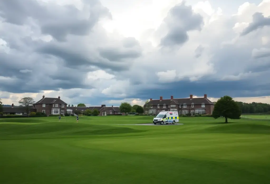 Royal Liverpool Golf Club evacuation due to WWII shell discovery.