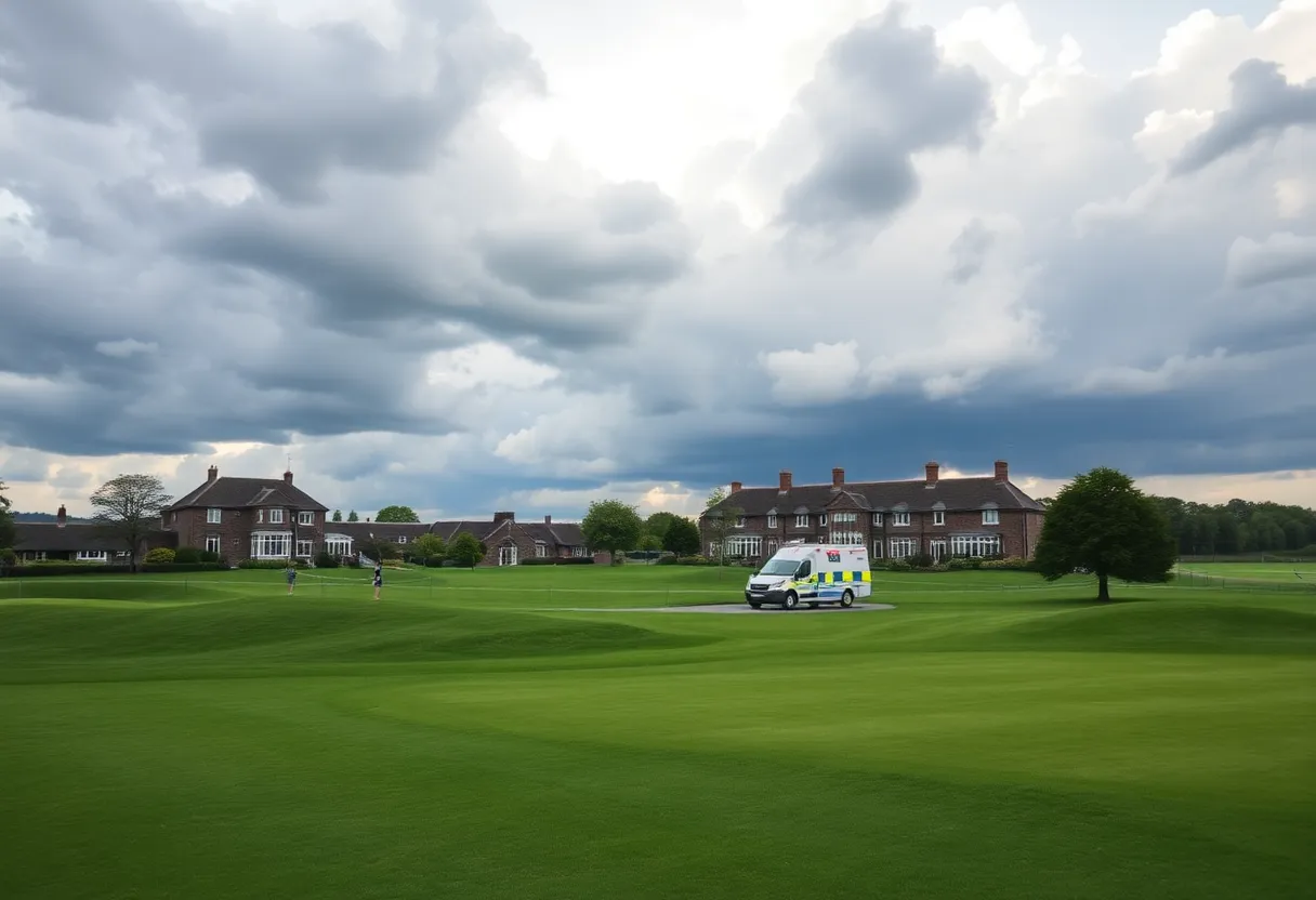 Royal Liverpool Golf Club evacuation due to WWII shell discovery.