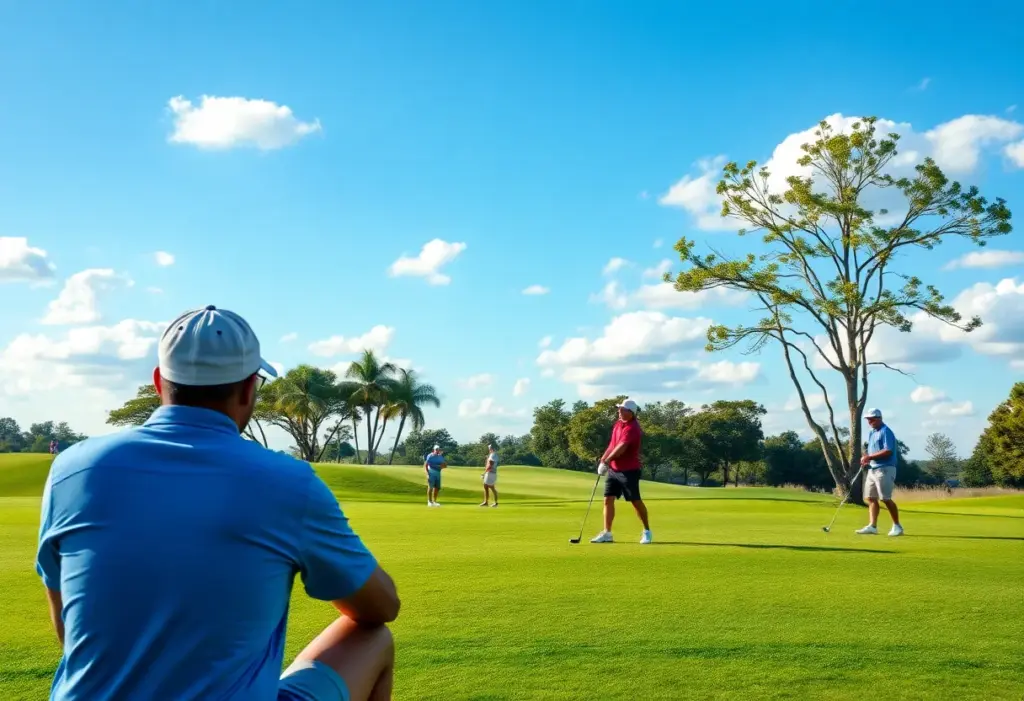 TPC Sawgrass Golf Course during final stage of PGA Q-School