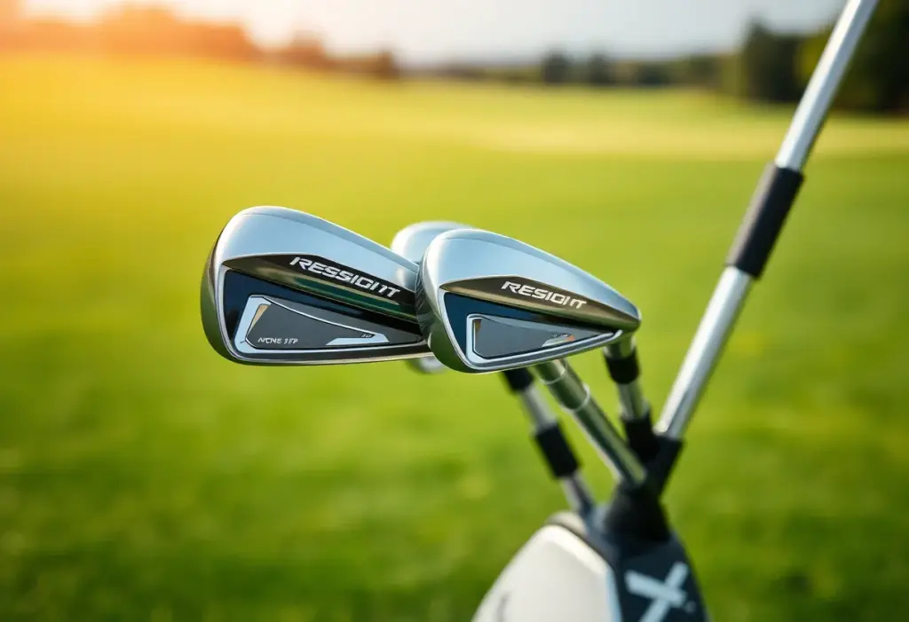 XXIO 14 golf clubs designed for seniors and women.