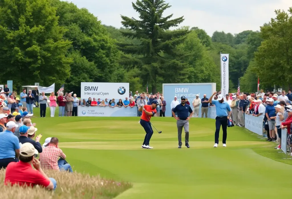 Golfers competing at the 2026 BMW International Open.