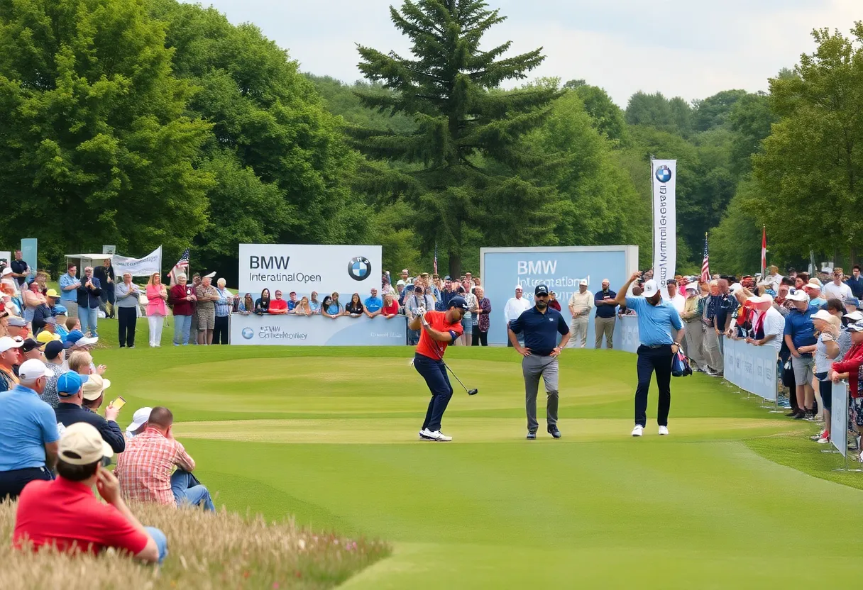 Golfers competing at the 2026 BMW International Open.